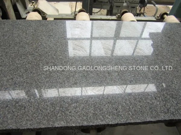 Grey Granite,dark Grey Granite,Wulian Grey Flower Granite, Grey Granite Flaggings,wall Coverings photo-4