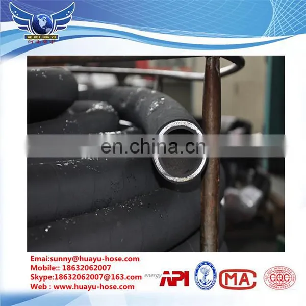 Four Spiral Steel Wire Reinforced Rubber Covered Oil Hose photo-5