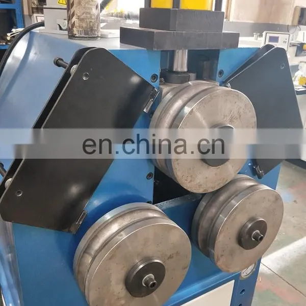 Vertical Type Hydraulic 3 Roll Tube Bending Machine for Big Radius photo-3