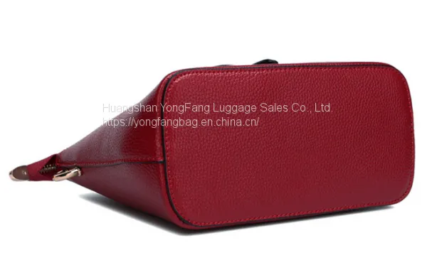 New Cowhide Shell Bag European and American Fashion Leather Women's Bag One Shoulder Slanted Small Bag photo-2