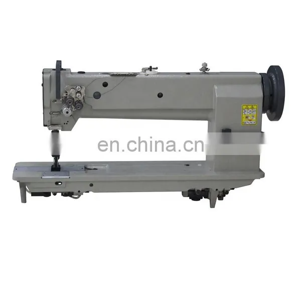 Customized Long Arm Heavy Duty Lockstitch Double Needle Sewing Machine photo-2