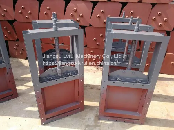 Pneumatic Chute Gate Valve Gas Delivery Gate Valve Chute Retaining Gate Valve Support Customization photo-2