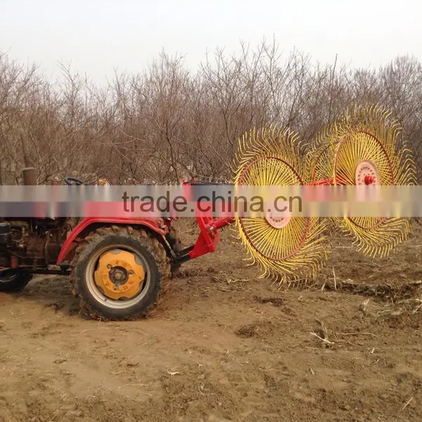 Agricultural Machinery Top Quality Wheel Rake for Tractor photo-3