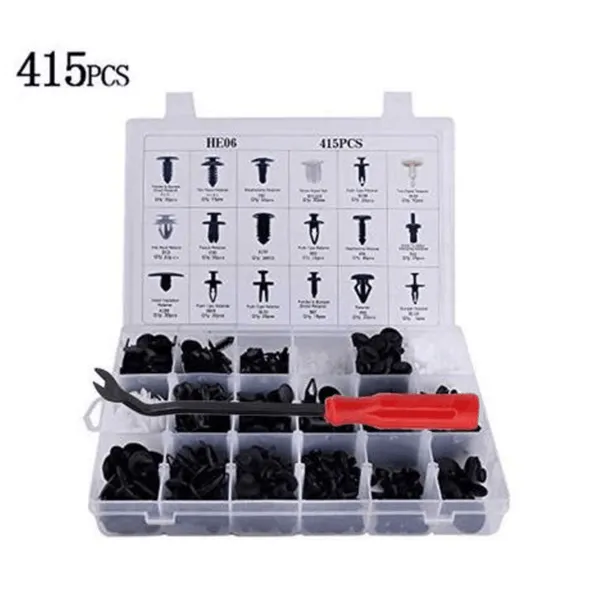 Push In Rivet Plastic Rivets For Plastic Auto Plastic Bumper Clips photo-3