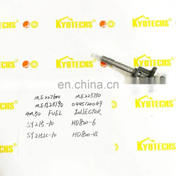Fuel Injector Nozzle Me223749 0445120048 Nozzle 0445120090 0445120049 ME227600 ME223750 ME225190 4M50 Fuel Injector photo-4