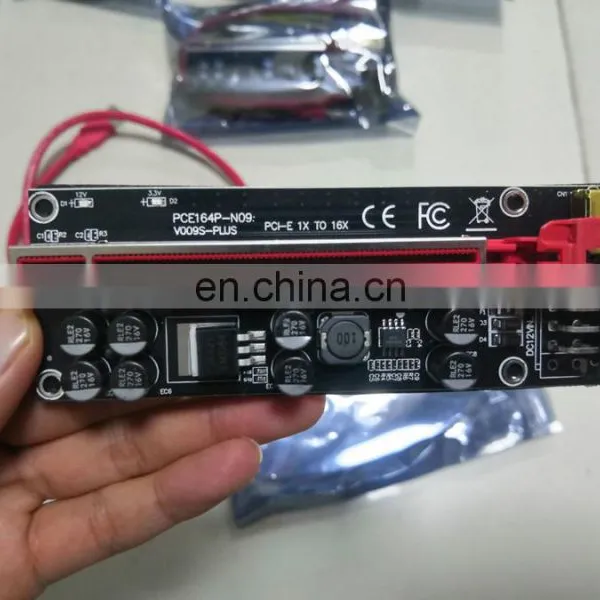 2021 Riser Card 009s PCI Express Adapter VER009S With Dual 6pin Port USB 3.0 Pcie X16 Riser for Graphics Cards photo-5