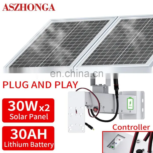 Solar System Off-grid Energy Storage System Lithium Battery for Home Farm Island Outdoor 4G Router Lighting Surveillance Camera photo-3