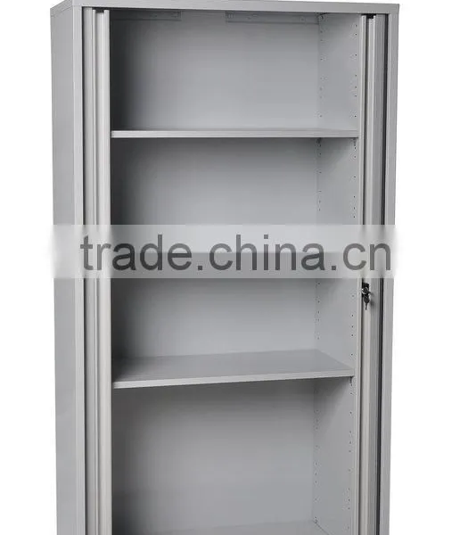 (DL-T2 ) American Standard KD Grey 5 Layer Full Height Tambour Door Lockable Metal Filing Storage Cabinets photo-3