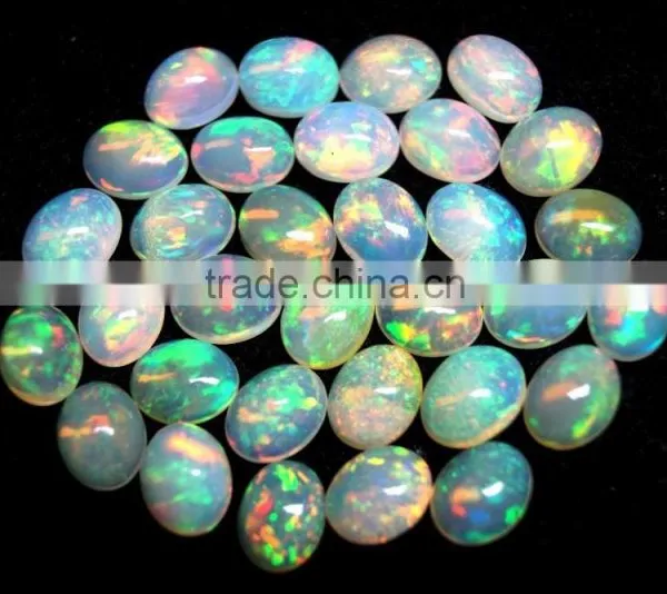 10x8mm Ethiopian Opal Cabochon Oval photo-2