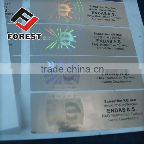 Supplied Hot Stamping Hologram, Hot Stamping Foil Label, Scratch Hologram Sticker Quality Choice photo-4