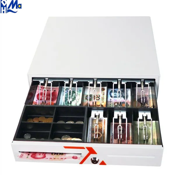 High Quality Electronic Big Cash Drawer Supermarket Metal Tray Cash Register Drawer photo-3