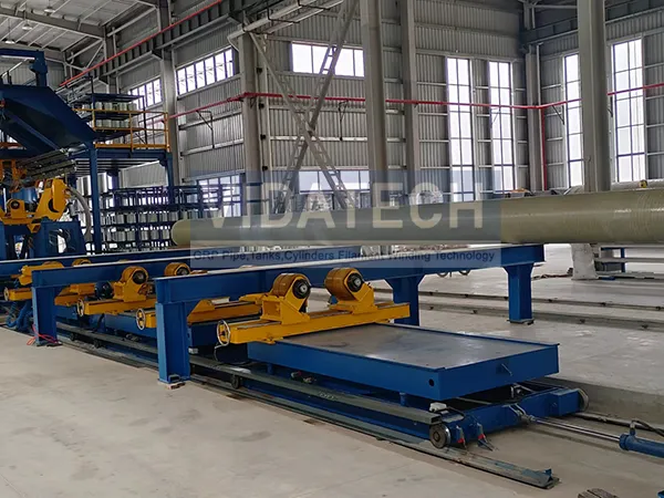 GRP Pipes Continuous Filament Winding Machine photo-2