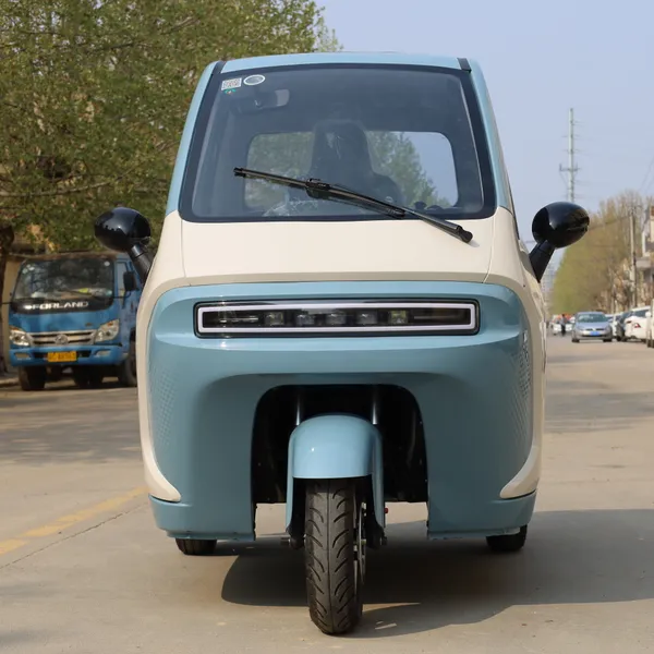 High Quality Passenger Transport Electric Tricycle 3 Wheel Electric Mini Side Car photo-5