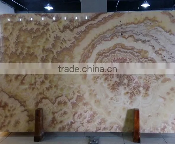Luxury Stone Product Polished Onyx Tiles For Indoor Decoration photo-4