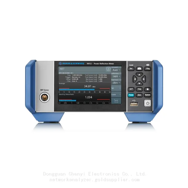 rohde schwarz NRT2 power reflection meter  Simultaneous display of forward and reverse power