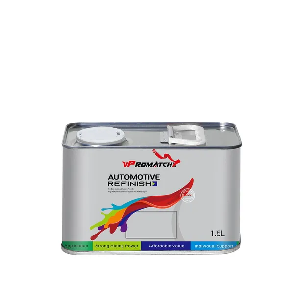 Automotive 2k Acrylic Resin Auto Paint Hardener Spray Application Method Good Fixing Ability High Mechanical and Chemical Resistance