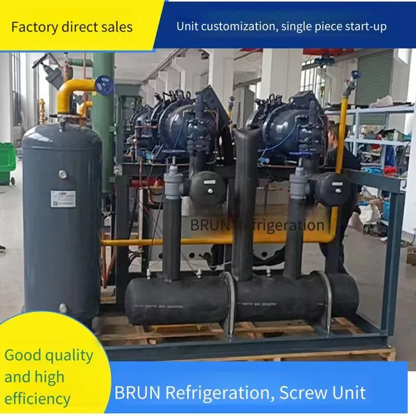 кафе-холодильник, холодильный компрессор для холодильного камера Borun Refrigeration, 5 л.с., 4yd - 3.2, надежный компрессорный агрегат холодильного камера