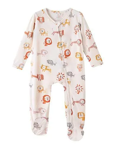 Factory Customization Toddler Infant Long Sleeve Bamboo Baby Print Romper Zipper Pajamas Climbing Suit photo-3