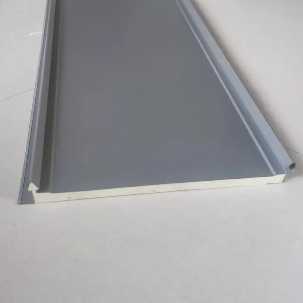 Thickened Insulated Integrated Decorative Panels, Sound & Heat Insulated External Wall Al-Mg-Mn / Color Coated Steel Roof Tiles photo-2
