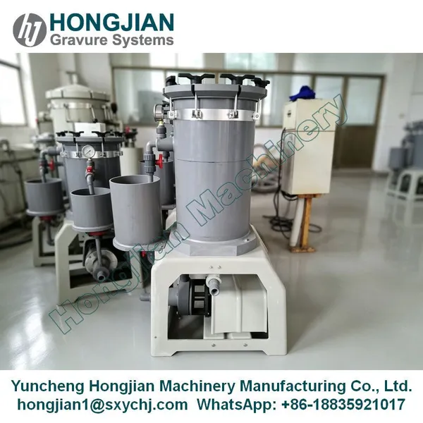 HJ Electroplating Filter Filtration Systems for Chrome Plating Machine