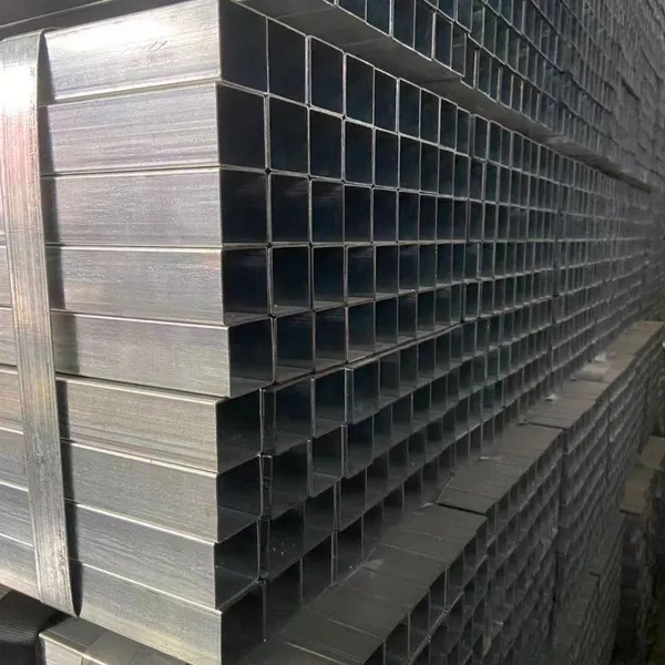 High Quality Hot Dipped Galvanized Square Tube Anti-Corrosion Zinc Coated Galvanized Rectangular Pipe For Construction Engineering photo-5