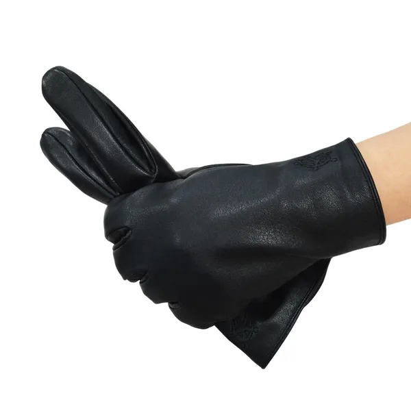 New Design Custom Leather Glove Winter Warm Mittens Gloves