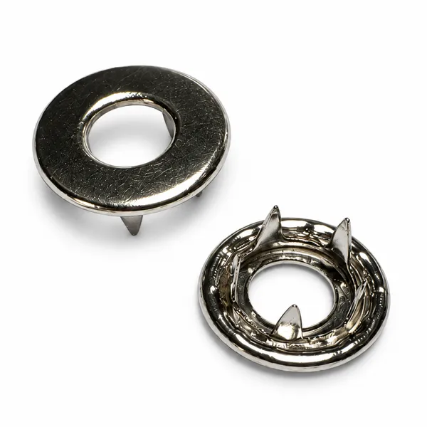 Wholesale 222# 10mm Cap or Open Hole Snap Buttons, 12 Box Pack of 500pcs with Stainless Steel Spring