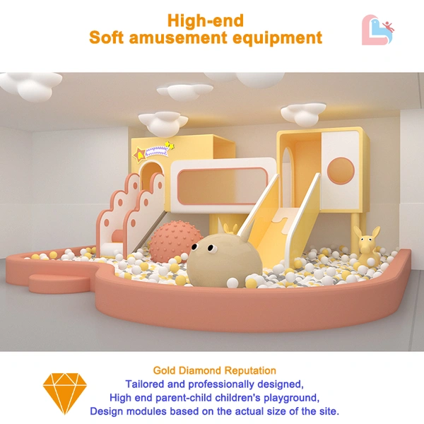 Soft Amusement Equipment,Backyard Slide,Corner Soft Play Area,Indoor Children Play Area,Soft Ball Pool Slide