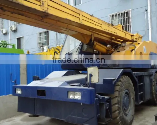 Shanghai Used Condition Kobelco RK250 25t Rough Terrain Crane for Sale in Shanghai for Sale With Good Condition and High Quality photo-3