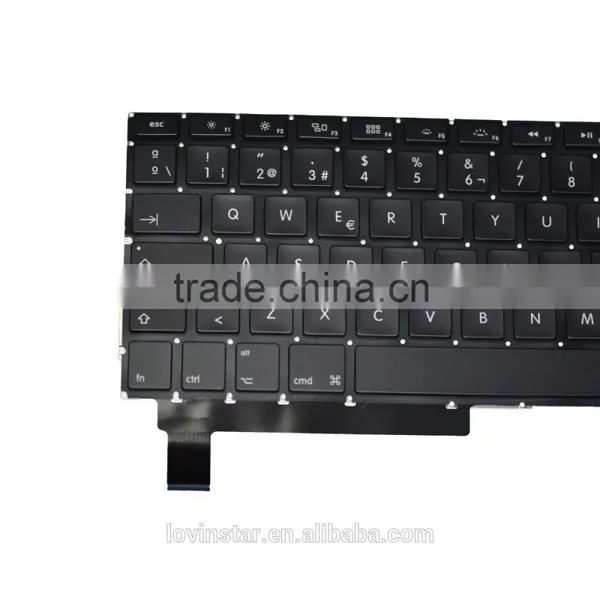 Professional Spanish Keyboard Replacement For Laptop Macbook Pro A1286 2008-2012 photo-5