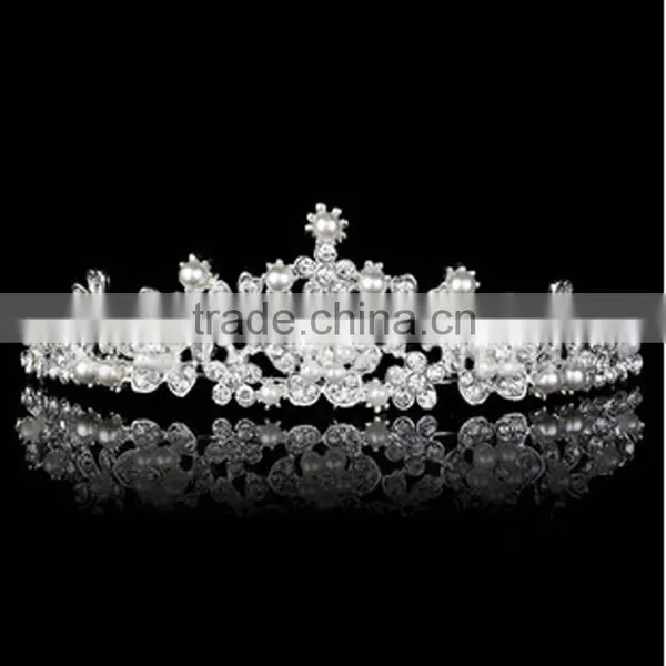 Europe and American Popular Bridal Tiaras Princess Crown for Girls photo-2