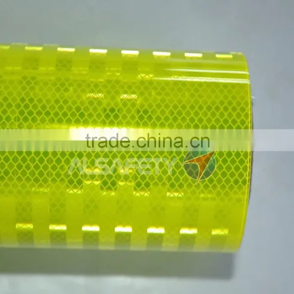 DOT-C2 Fluoresent Yellow-green Self Adhensive Conspicuity Reflective Tape photo-2