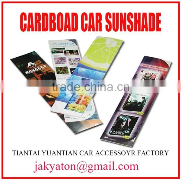 Car Sunshade ,paper Sunshade,sun Visor,car Sun Visor,car Sun Visor Covers