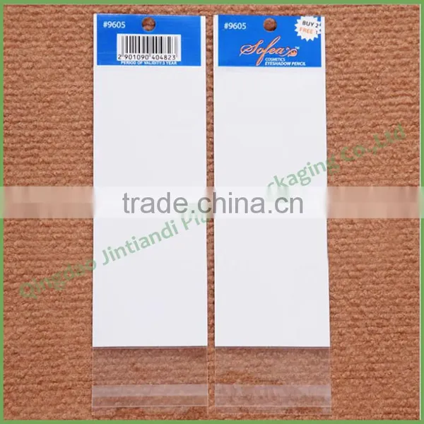 Chinese Manufacturer Customized Sizes and Color Printed Self Adhesive Opp Header Bag photo-5