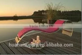 Acrylic Leisurely Outdoor Plastic Sofa