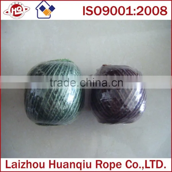 China Supplier Natural or Colorful Jute Twine photo-2