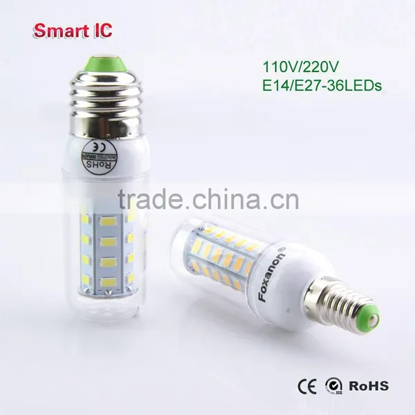 7W 12W 15W 20W 25W LED E27 Light 220V 110V Samsung 5730 Smart IC Chip LED E14 Led Corn Bulb Lampada Led Lamp For Home Lighting photo-3