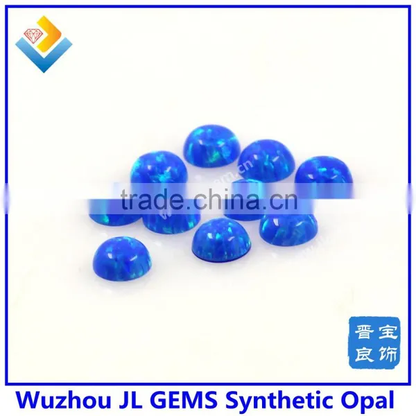Synthetic Round Cabochon Fire Opal for Sale Whit Fire White Op17 Fancy and Beautiful photo-6