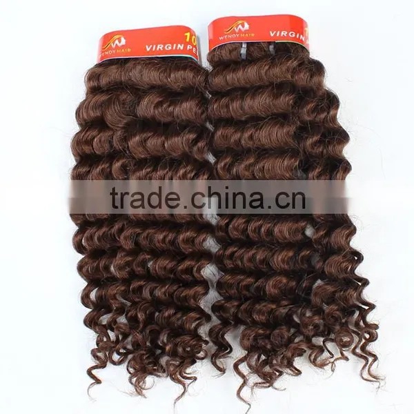 DEEP CURL 5a Top Grade Real Virgin Peruvian Hair for Trade Show photo-5