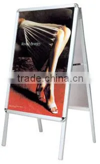 Outdoor Aluminum Poster Stand With Water Tank