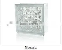 Meteor Clear Glass Block