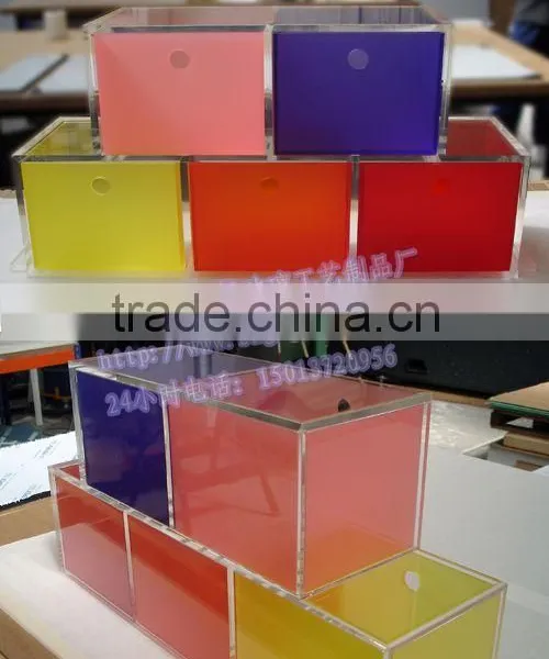 Color Box Clear Acrylic Packaging Boxes photo-2