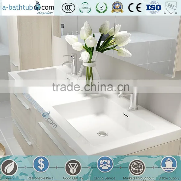 Antique Sliding Door Bathroom Vanity photo-3