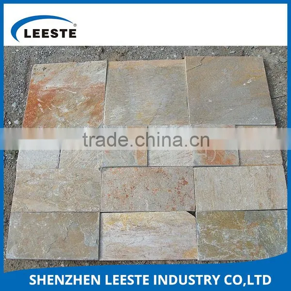 Chinese Cheap Natural Customized Various Color Slate Plate photo-6