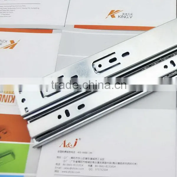 Telescopic Channel Drawer Runner Ball Bearing Slide photo-6