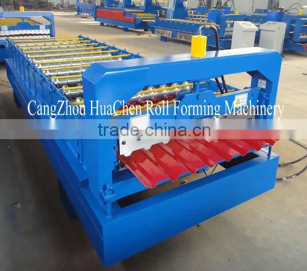 Colored Steel Metal Stud Steel Profile Roll Forming Machine Made in China