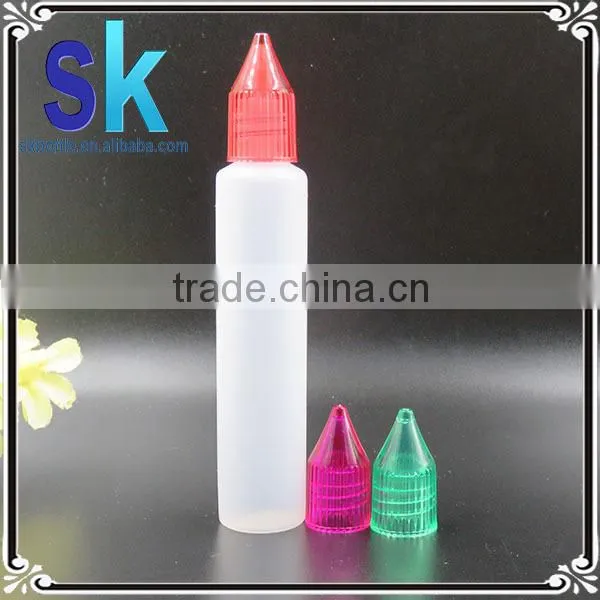 2015 Wholesale Unicorn Bottle 10ml 15ml 30ml , Long Thin Tip Plastic Dropper Bottle 10ml 15ml 30ml Childproof Cap,15ml Pen Bottl photo-6