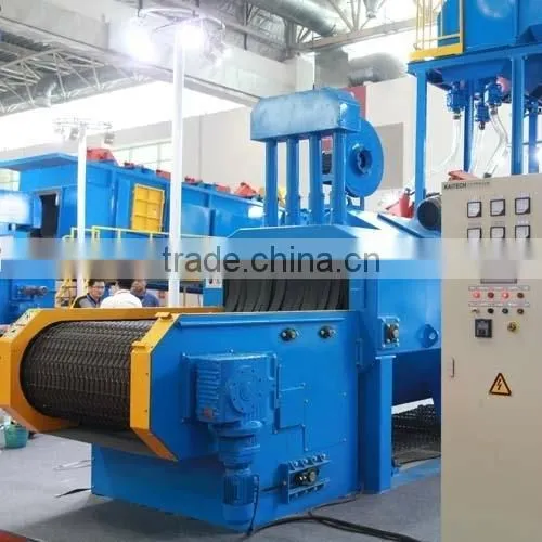 Mesh Belt Type Shot Blasting Machine for Narrow Flange Steel photo-2