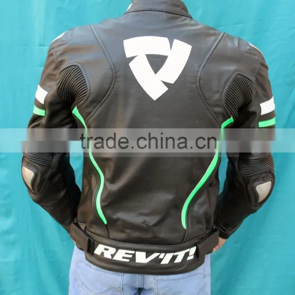 Revit Stellar Men Motorcycle Leather Jacket Quality Choice photo-5