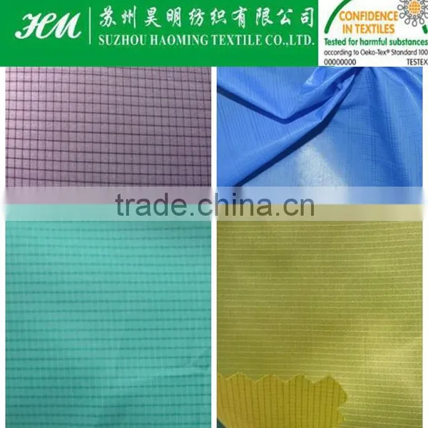 20D Polyester Check Fabric Poly Check Fabric photo-5